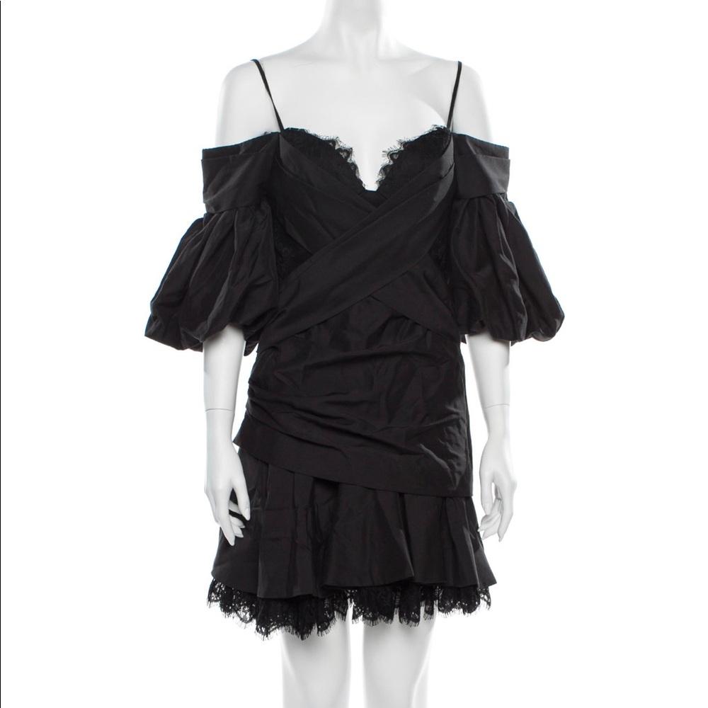 Acler off shoulder dress